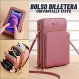 BOLSO BILLETERA CON PANTALLA TÁCTIL