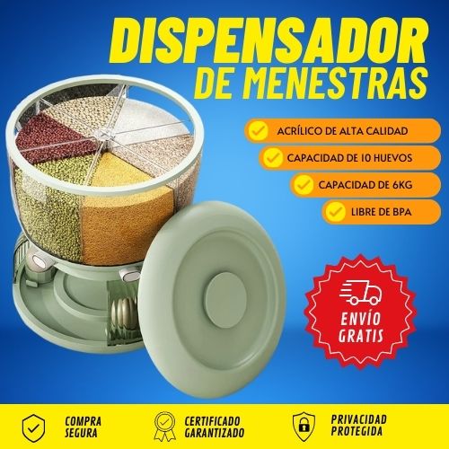 DISPENSADOR DE MENESTRAS