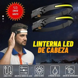 LINTERNA LED DE CABEZA